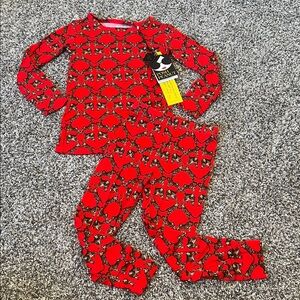 Posh Peanut x Alice + Olivia Bengal Cat 2-Piece Pajama Set - 4T